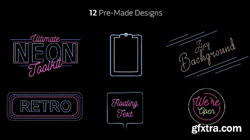 Videohive Ultimate Neon Toolkit - Neon Sign Mockup Kit 15899718