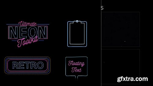 Videohive Ultimate Neon Toolkit - Neon Sign Mockup Kit 15899718