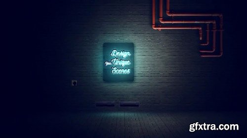 Videohive Ultimate Neon Toolkit - Neon Sign Mockup Kit 15899718