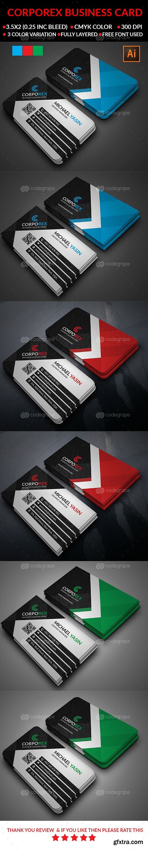 CodeGrape Corporate Business Card_Vol-1 6964