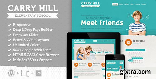 ThemeForest - Carry Hill School v2.1.1 - Responsive Wordpress Theme - 6760819