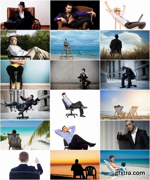 Collection of man people businessman armchair chair 25 HQ Jpeg