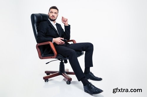 Collection of man people businessman armchair chair 25 HQ Jpeg