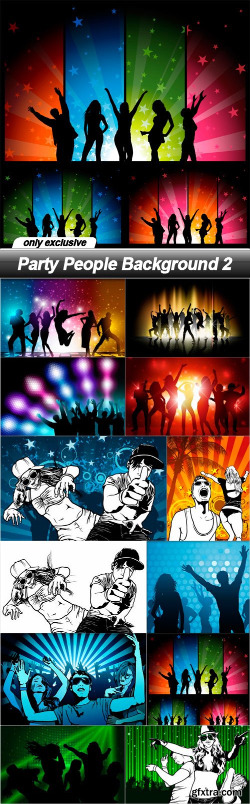 Party People Background 2 - 12 EPS