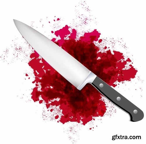 Collection icon knife folding knife vector image 25 EPS