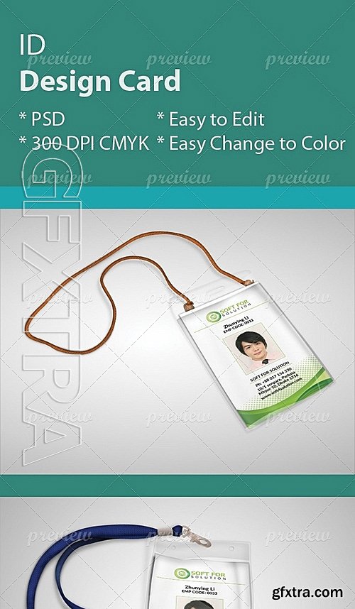 Id Card Design 4360