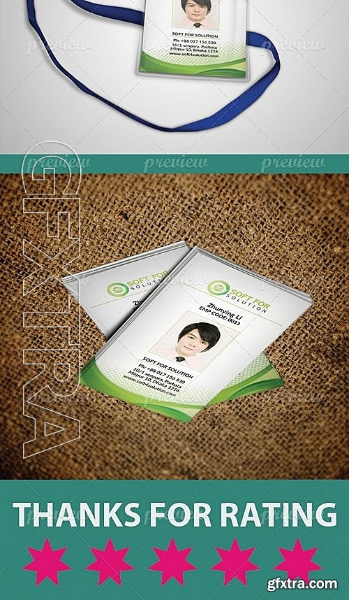 Id Card Design 4360