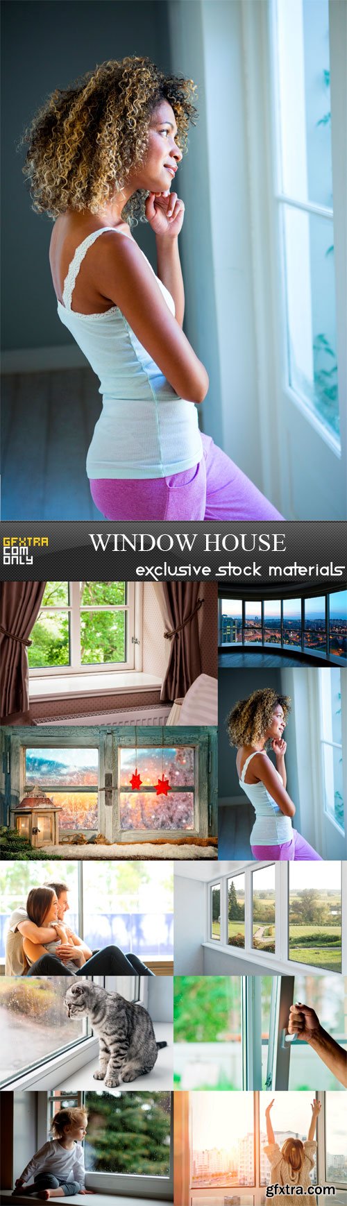 Window House - 10 x JPEGs
