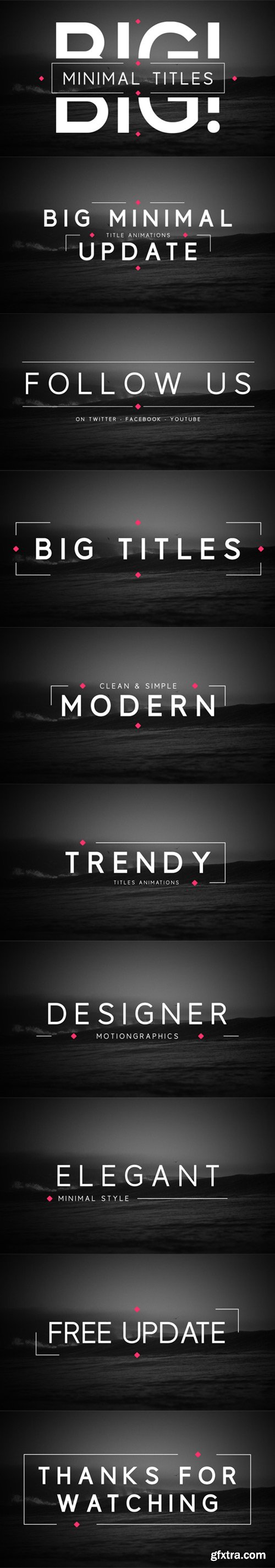 Videohive - Big Minimal Titles - 15553475