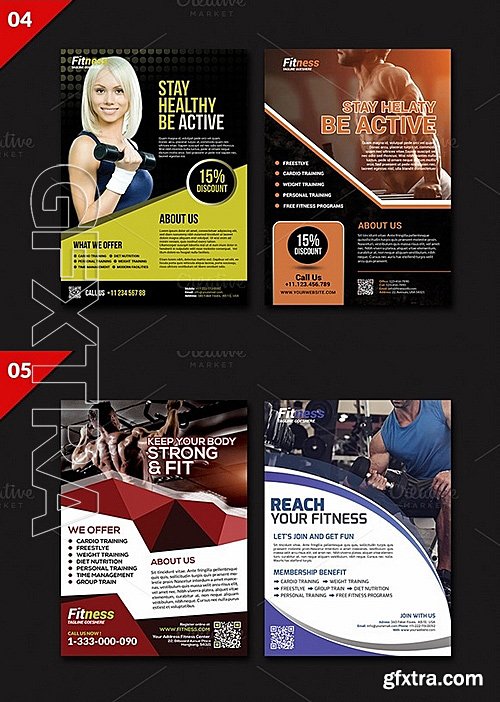 CM - Fitness Flyer Bundle 662506