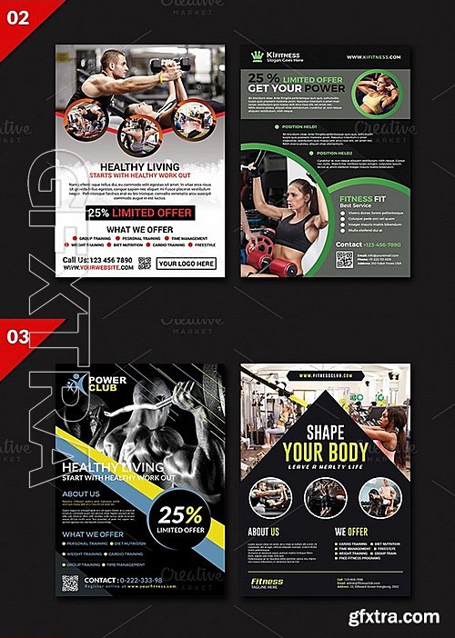 CM - Fitness Flyer Bundle 662506