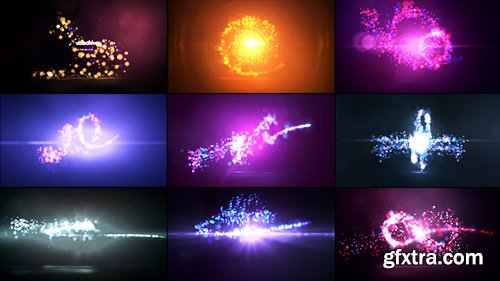Videohive Quick Particles Logo Reveal Pack 9in1 15072389