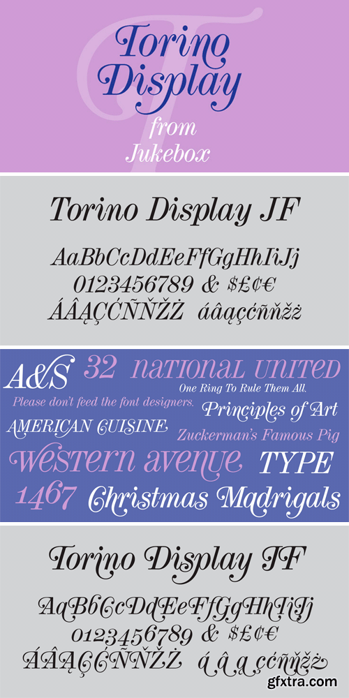 Torino Display JF Pro Font