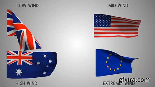 Videohive Element Flags Pack 15528795