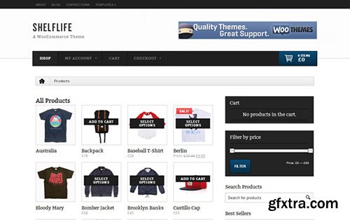 WooThemes - Shelflife v1.5.6 - WordPress Theme