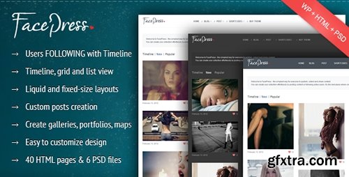 ThemeForest - FacePress v1.2 - Community Content Sharing - 1861805