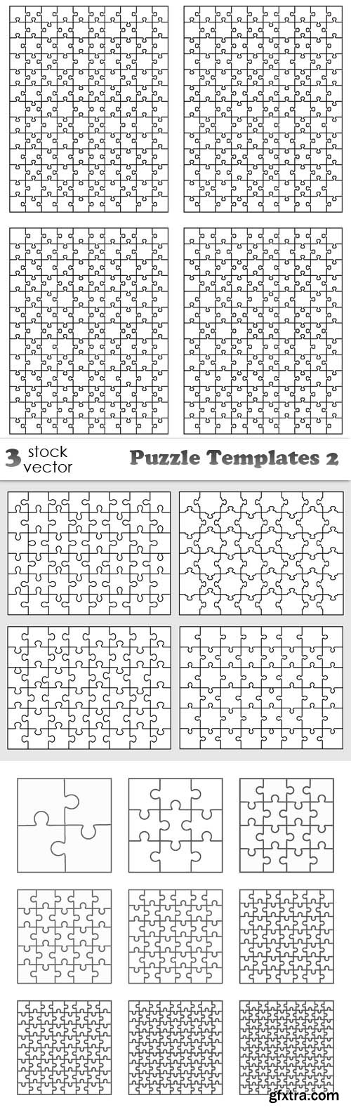 Vectors - Puzzle Templates 2