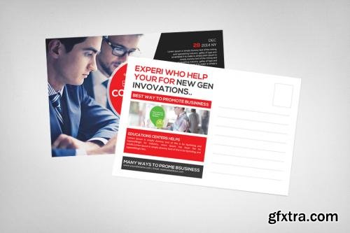 CreativeMarket Marketing Corporate Business Postcar 620853