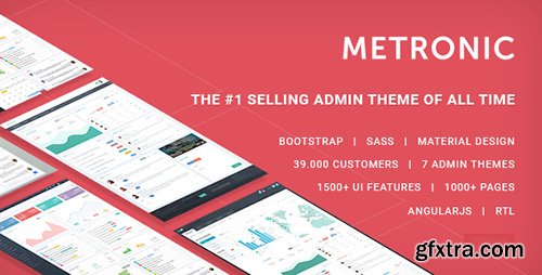 ThemeForest - Metronic v4.5.4 - Responsive Admin Dashboard Template - 4021469