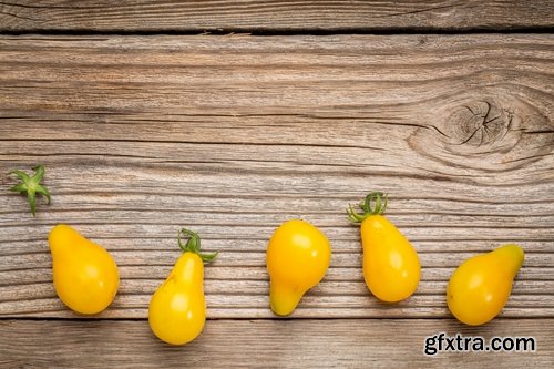 Collection of yellow tomato vegetable 25 HQ Jpeg