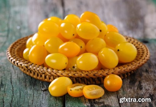 Collection of yellow tomato vegetable 25 HQ Jpeg