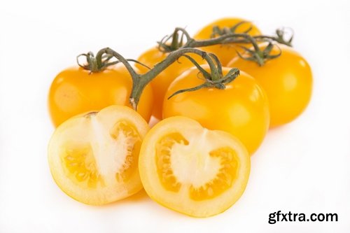 Collection of yellow tomato vegetable 25 HQ Jpeg