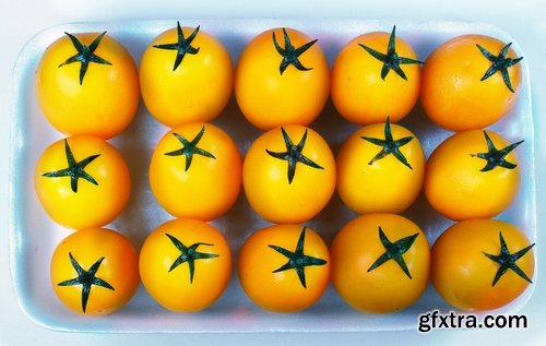 Collection of yellow tomato vegetable 25 HQ Jpeg