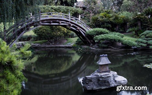 Japanese garden 1-7xJPEGs