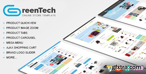 ThemeForest - GreenTech v1.0.6 - Shopping Responsive WooCommerce Theme - 13571169