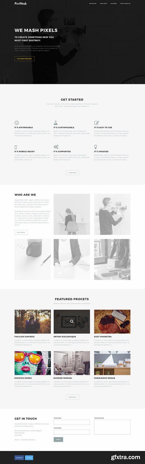 CM - Pixelmash - PSD Template 670172