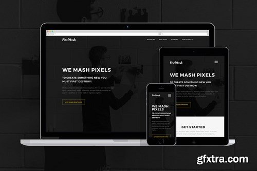 CM - Pixelmash - PSD Template 670172