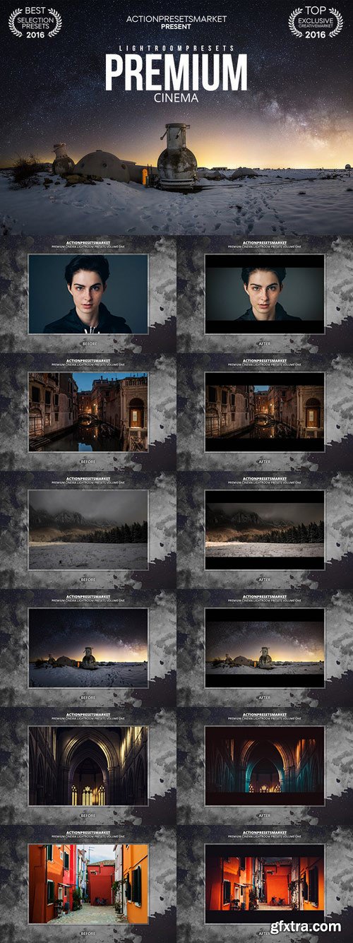 CM - Premium Cinema Lightroom Presets V1 661526