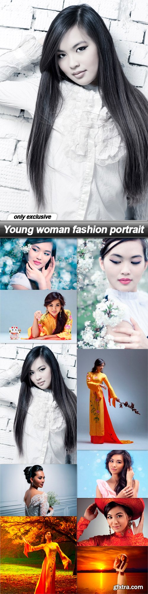 Young woman fashion portrait - 10 UHQ JPEG