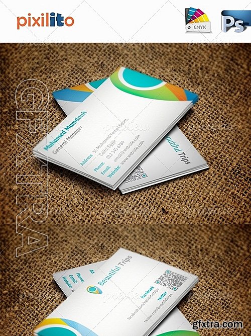 Travelling Business Card 2600