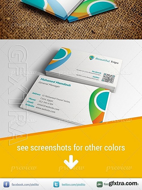 Travelling Business Card 2600