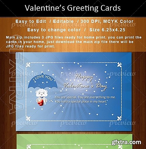 Valentine S-day Greeting Cards 1783