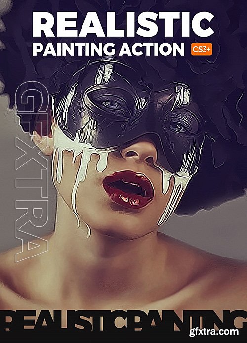 GraphicRiver - Realistic Painting Action 16077483