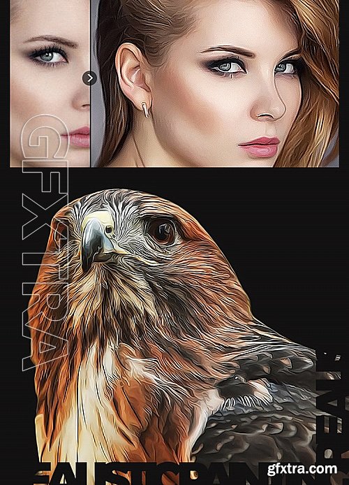 GraphicRiver - Realistic Painting Action 16077483