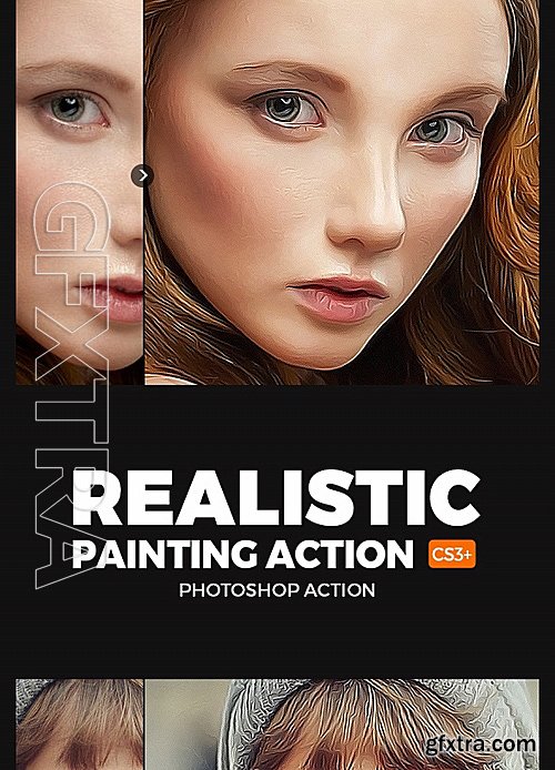 GraphicRiver - Realistic Painting Action 16077483