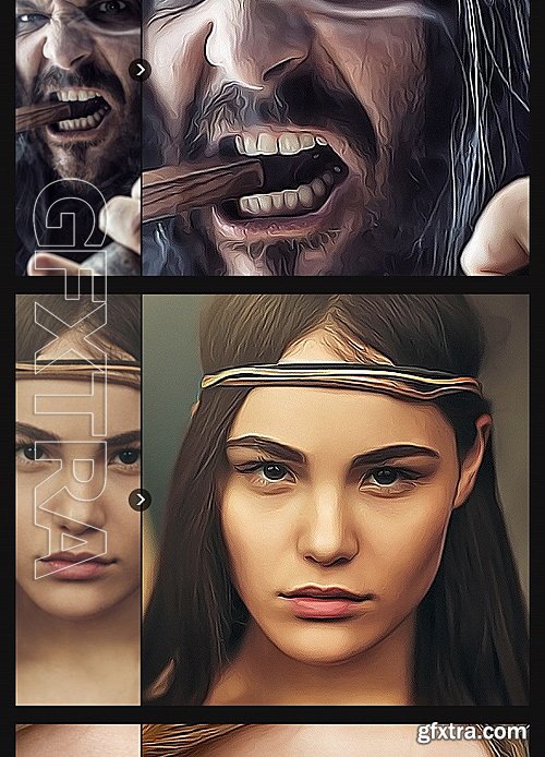 GraphicRiver - Realistic Painting Action 16077483