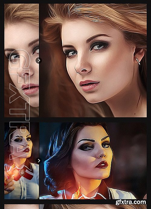 GraphicRiver - Realistic Painting Action 16077483