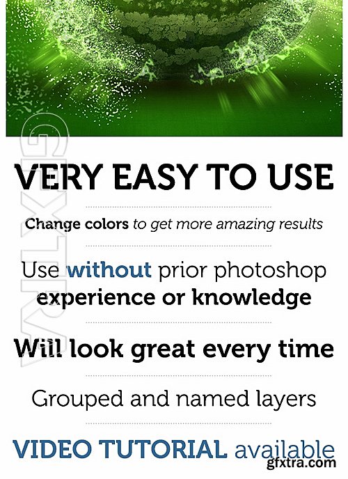 GraphicRiver - Splash Effect Photoshop Action 16045975