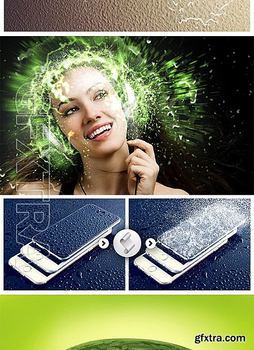 GraphicRiver - Splash Effect Photoshop Action 16045975