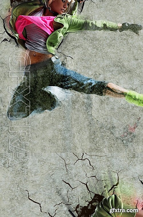 GraphicRiver - Wall Photoshop Action 16010570