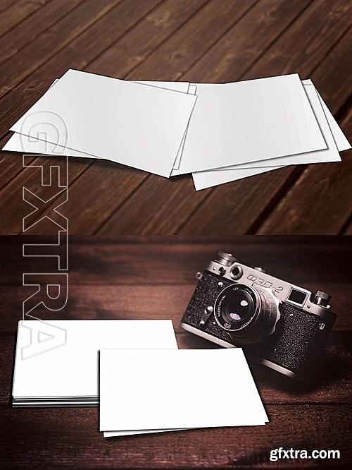 CM - Realistic Business Card Mockup Set 678500