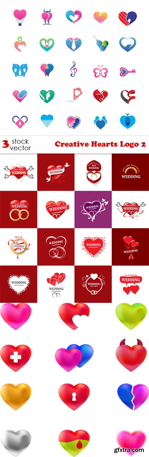 Vectors - Creative Hearts Logo 2