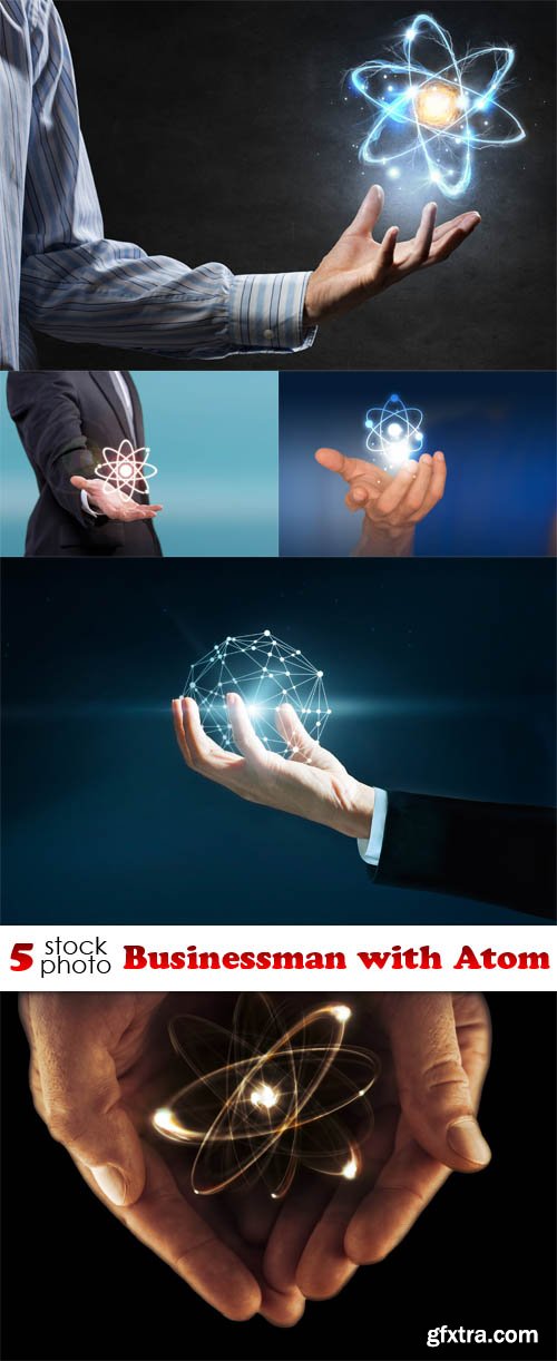 Photos - Businessman with Atom