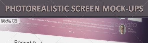 Graphicriver Photorealistic Screen Mock-Up 8369497