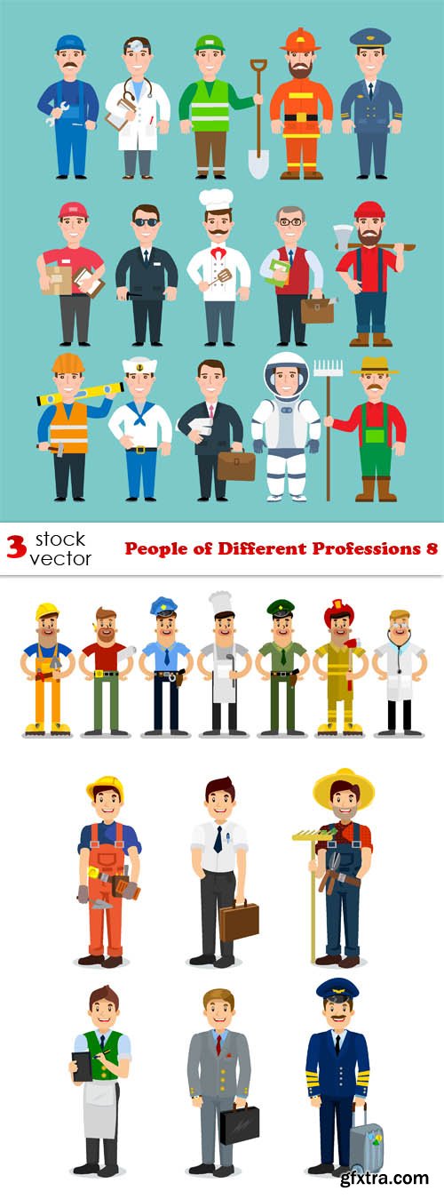 Vectors - People of Different Professions 8