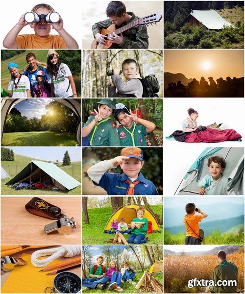 Collection traveler scout summer camp tent vacation tourism 25 HQ Jpeg